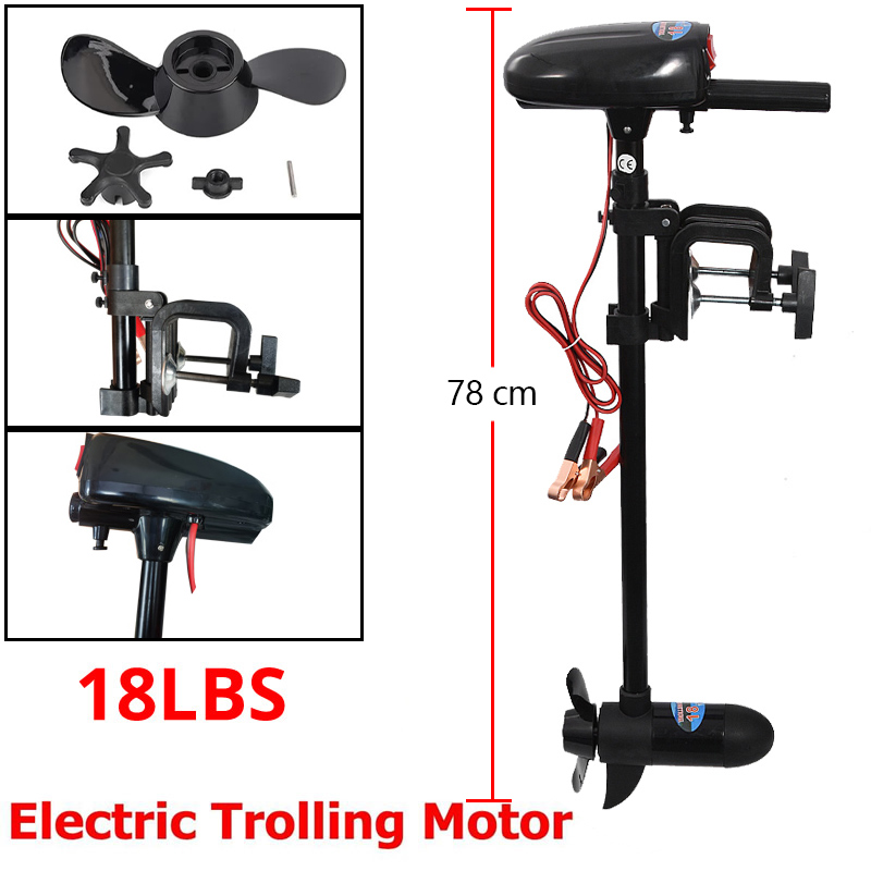 Elektryczny silnik do łodzi 18 – Fishing Kayak Trolling Motor recenzja i cena